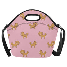 Load image into Gallery viewer, Regal Chow Chow Puppy Neoprene Lunch Bag-Pink-ONESIZE-5