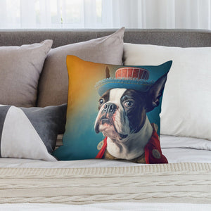Regal Couture Boston Terrier Plush Pillow Case-Boston Terrier, Dog Dad Gifts, Dog Mom Gifts, Home Decor, Pillows-4