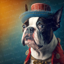 Load image into Gallery viewer, Regal Couture Boston Terrier Wall Art Poster-Art-Boston Terrier, Dog Art, Home Decor, Poster-1