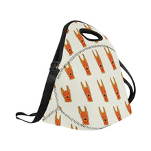 Load image into Gallery viewer, Regal Doberman Portrait Pattern Neoprene Lunch Bag-Accessories-Accessories,Bags,Doberman,Lunch Bags-10