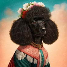 Load image into Gallery viewer, Regal Elegance Black Poodle Wall Art Poster-Art-Dog Art, Home Decor, Poodle, Poster-1