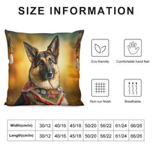 Load image into Gallery viewer, Regal Radiance German Shepherd Plush Pillow Case-Cushion Cover-Dog Dad Gifts, Dog Mom Gifts, German Shepherd, Home Decor, Pillows-6