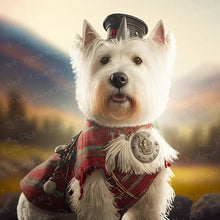 Load image into Gallery viewer, Regal Regalia Westie Wall Art Poster-Art-Dog Art, Home Decor, Poster, West Highland Terrier-1