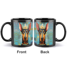 Load image into Gallery viewer, Regal Resonance Doberman Coffee Mug-2