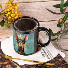Load image into Gallery viewer, Regal Resonance Doberman Coffee Mug-3