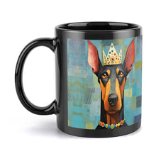 Load image into Gallery viewer, Regal Resonance Doberman Coffee Mug-4