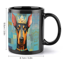 Load image into Gallery viewer, Regal Resonance Doberman Coffee Mug-5