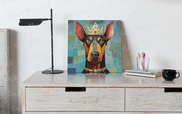 Regal Resonance Doberman Wall Art Poster-Art-Doberman, Dog Art, Home Decor, Poster-2