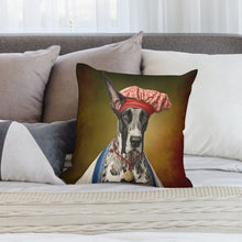 Load image into Gallery viewer, Regal Ruffian Great Dane Plush Pillow Case-Cushion Cover-Dog Dad Gifts, Dog Mom Gifts, Great Dane, Home Decor, Pillows-2