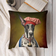 Load image into Gallery viewer, Regal Ruffian Great Dane Plush Pillow Case-Cushion Cover-Dog Dad Gifts, Dog Mom Gifts, Great Dane, Home Decor, Pillows-4