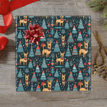 Load image into Gallery viewer, Reindeer Games Belgian Malinois Christmas Gift Wrapping Paper - 2 Rolls-Christmas Ornament-Belgian Malinois,Christmas,Wrapping Paper-1