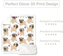 Flower Garden Labrador Love Soft Warm Fleece Blanket - 4 Colors-Blanket-Blankets, Home Decor, Labrador-7