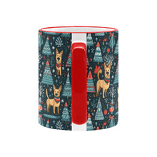 Load image into Gallery viewer, Reindeer Games German Shepherds Christmas Coffee Mug-6
