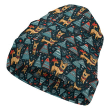 Load image into Gallery viewer, Reindeer Games German Shepherds Warm Christmas Beanie-Accessories-Accessories, Christmas, Dog Mom Gifts, German Shepherd, Hats-ONE SIZE-4