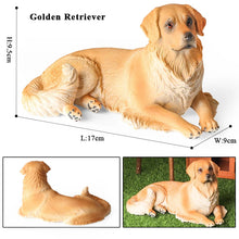 Load image into Gallery viewer, Relaxed Golden Retriever Figurine – Lying Down Pose-dog model 25-1
