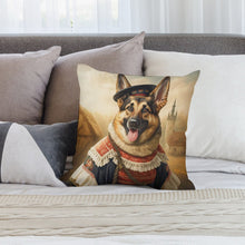 Load image into Gallery viewer, Renaissance Rover German Shepherd Plush Pillow Case-Cushion Cover-Dog Dad Gifts, Dog Mom Gifts, German Shepherd, Home Decor, Pillows-2