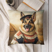 Load image into Gallery viewer, Renaissance Rover German Shepherd Plush Pillow Case-Cushion Cover-Dog Dad Gifts, Dog Mom Gifts, German Shepherd, Home Decor, Pillows-4