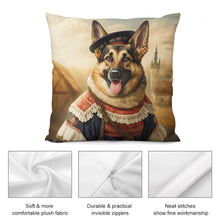 Load image into Gallery viewer, Renaissance Rover German Shepherd Plush Pillow Case-Cushion Cover-Dog Dad Gifts, Dog Mom Gifts, German Shepherd, Home Decor, Pillows-5