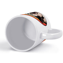 Load image into Gallery viewer, Retro Pug Love Coffee Mug-Mug-Dog Dad Gifts,Dog Memorial Gifts,Dog Mom Gifts,Mugs,Pug-4