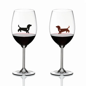 Reusable Dachshund Wine Glass Silicone Charms Set Of 12 360x