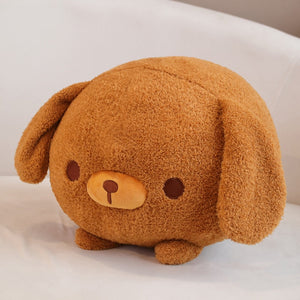 Rolly Polly Golden Retriever Plush Toy and Cushion Pillow-Stuffed Animals-Golden Retriever, Home Decor, Stuffed Animal-7