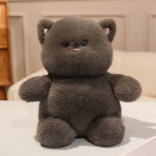 Load image into Gallery viewer, Rolly Polly Chonky Fat Grey Cat Stuffed Animal Plush Toy-Grey-28cm-1