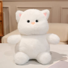 Load image into Gallery viewer, Rolly Polly Chonky Fat White Cat Stuffed Animal Plush Toy-Stuffed Animals-Cat Memorial Gifts,Stuffed Animal,White Cat-2
