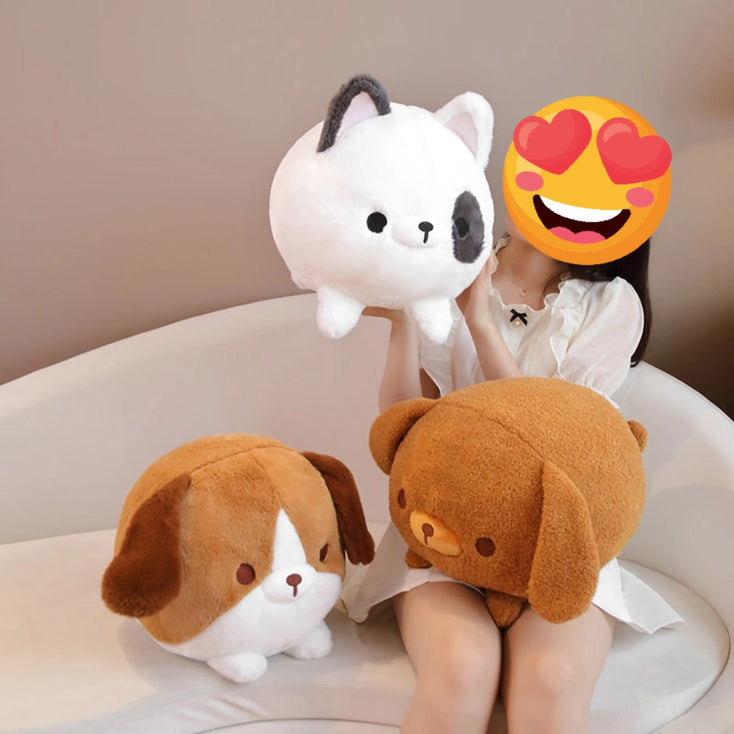 Rolly Polly Dogs Plush Toys and Cushion Pillows-Stuffed Animals-Home Decor, Stuffed Animal-4