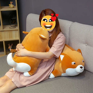 Rolly Polly Shiba Inu Plush Toy Pillows-Soft Toy-Dogs, Home Decor, Shiba Inu, Stuffed Animal-4