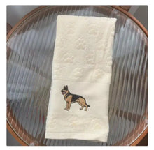 Load image into Gallery viewer, Rottweiler Love Large Embroidered Cotton Towel-Home Decor-Bathroom Decor,Dog Mom Gifts,Home Decor,Rottweiler,Towel-21