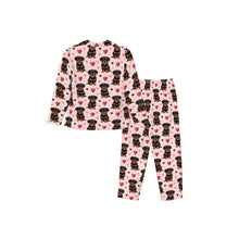 Load image into Gallery viewer, Rottweiler Pajamas for Women - XL Available - My Heart Belong to a Rottie-Pajamas-Apparel,Dog Mom Gifts,Pajamas,Rottweiler-10