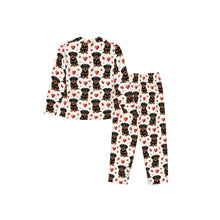 Load image into Gallery viewer, Rottweiler Pajamas for Women - XL Available - My Heart Belong to a Rottie-Pajamas-Apparel,Dog Mom Gifts,Pajamas,Rottweiler-8