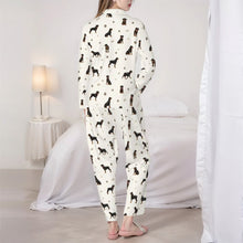Load image into Gallery viewer, Rottweiler Pajamas for Women - XL Available - Yes I Love Rottweilers-Pajamas-Apparel,Dog Mom Gifts,Pajamas,Rottweiler-5