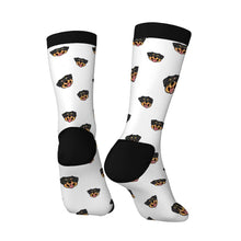 Load image into Gallery viewer, Rottweiler Socks - Happy Rottweiler Delight-Accessories-Accessories,Dog Dad Gifts,Rottweiler,Socks-5