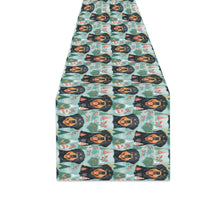 Load image into Gallery viewer, Rottweiler&#39;s Winter Wonderland Christmas Table Runner-Home Decor-Christmas, Home Decor, Rottweiler-ONE SIZE-3