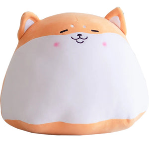 Round and Friendly Shiba Inu Plush Ball Soft Toys-Stuffed Animals-Shiba Inu, Stuffed Animal-2