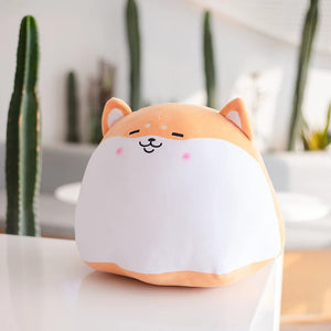 Round and Friendly Shiba Inu Plush Ball Soft Toys-Stuffed Animals-Shiba Inu, Stuffed Animal-10