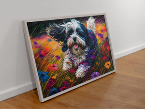 Royal Enchantment Shih Tzu Wall Art Poster-Art-Dog Art, Home Decor, Poster, Shih Tzu-4