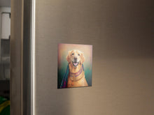 Load image into Gallery viewer, Royal Golden Retriever Fridge Magnet-Home Decor-Dogs, Golden Retriever, Home Decor, Magnet-2