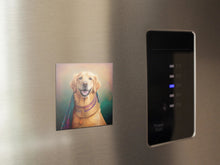 Load image into Gallery viewer, Royal Golden Retriever Fridge Magnet-Home Decor-Dogs, Golden Retriever, Home Decor, Magnet-1