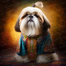 Load image into Gallery viewer, Royal Majesty Shih Tzu Wall Art Poster-Art-Dog Art, Home Decor, Poster, Shih Tzu-1