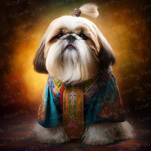 Royal Majesty Shih Tzu Wall Art Poster-Art-Dog Art, Home Decor, Poster, Shih Tzu-1