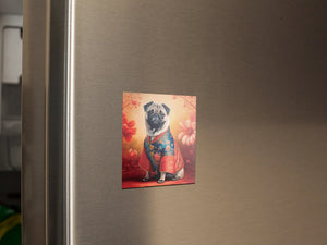 Royal Pug Fridge Magnet-Home Decor-Dogs, Home Decor, Magnet, Pug-4
