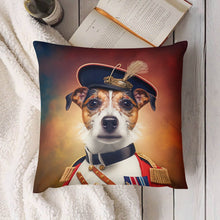 Load image into Gallery viewer, Royal Ruffian Jack Russell Terrier Plush Pillow Case-Cushion Cover-Dog Dad Gifts, Dog Mom Gifts, Home Decor, Jack Russell Terrier, Pillows-4