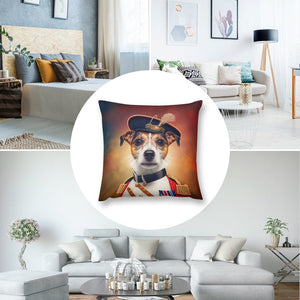 Royal Ruffian Jack Russell Terrier Plush Pillow Case-Cushion Cover-Dog Dad Gifts, Dog Mom Gifts, Home Decor, Jack Russell Terrier, Pillows-8