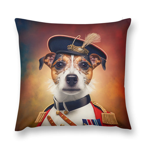 Royal Ruffian Jack Russell Terrier Plush Pillow Case-Cushion Cover-Dog Dad Gifts, Dog Mom Gifts, Home Decor, Jack Russell Terrier, Pillows-12 