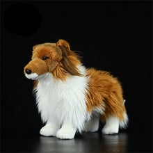 Load image into Gallery viewer, Sable and White Sheltie Stuffed Animals Plush-7