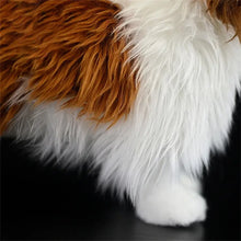 Load image into Gallery viewer, Fluffy Sable and White Sheltie Stuffed Animals Plush-Dog Memorial Gifts,Rough Collie,Shetland Sheepdog,Stuffed Animal-5