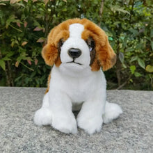 Load image into Gallery viewer, Gentle Saint Bernard Stuffed Animal Plush Toy-Stuffed Animals-Dog Memorial Gifts,Saint Bernard,Stuffed Animal-Saint Bernard-1