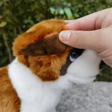 Load image into Gallery viewer, Gentle Saint Bernard Stuffed Animal Plush Toy-Stuffed Animals-Dog Memorial Gifts,Saint Bernard,Stuffed Animal-3